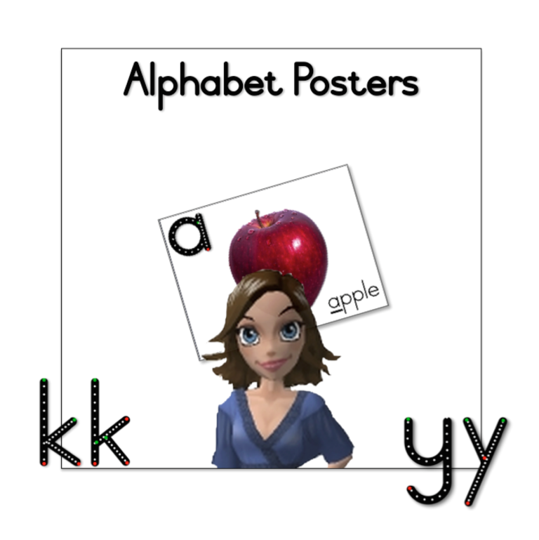 alphabet posters abc Teacha