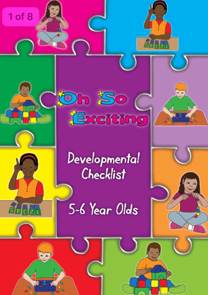 social emotional skills preschoolers checklist clipart