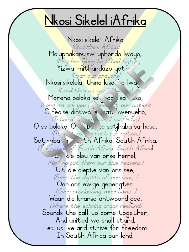 Our Country – All About South Africa Posters • Teacha!