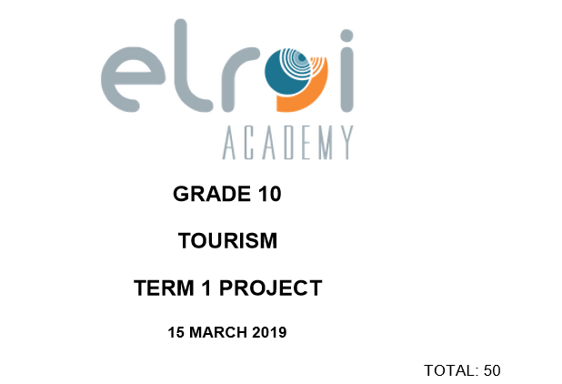 gr10 task 1 tourism skills assessment