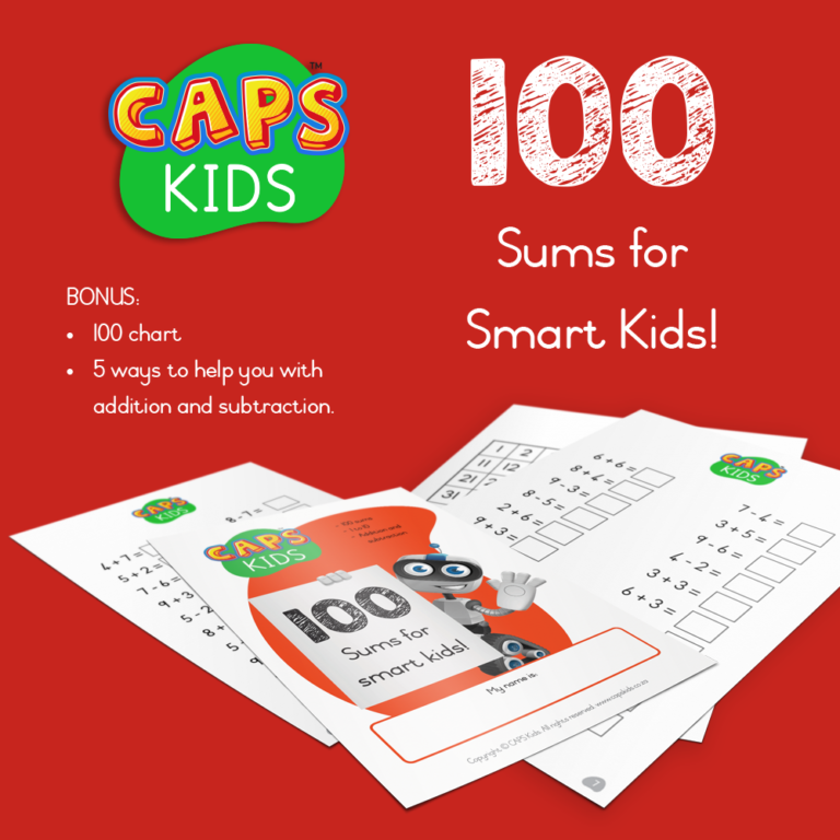 CAPSkids - 100 Sums for Smart Kids Preview