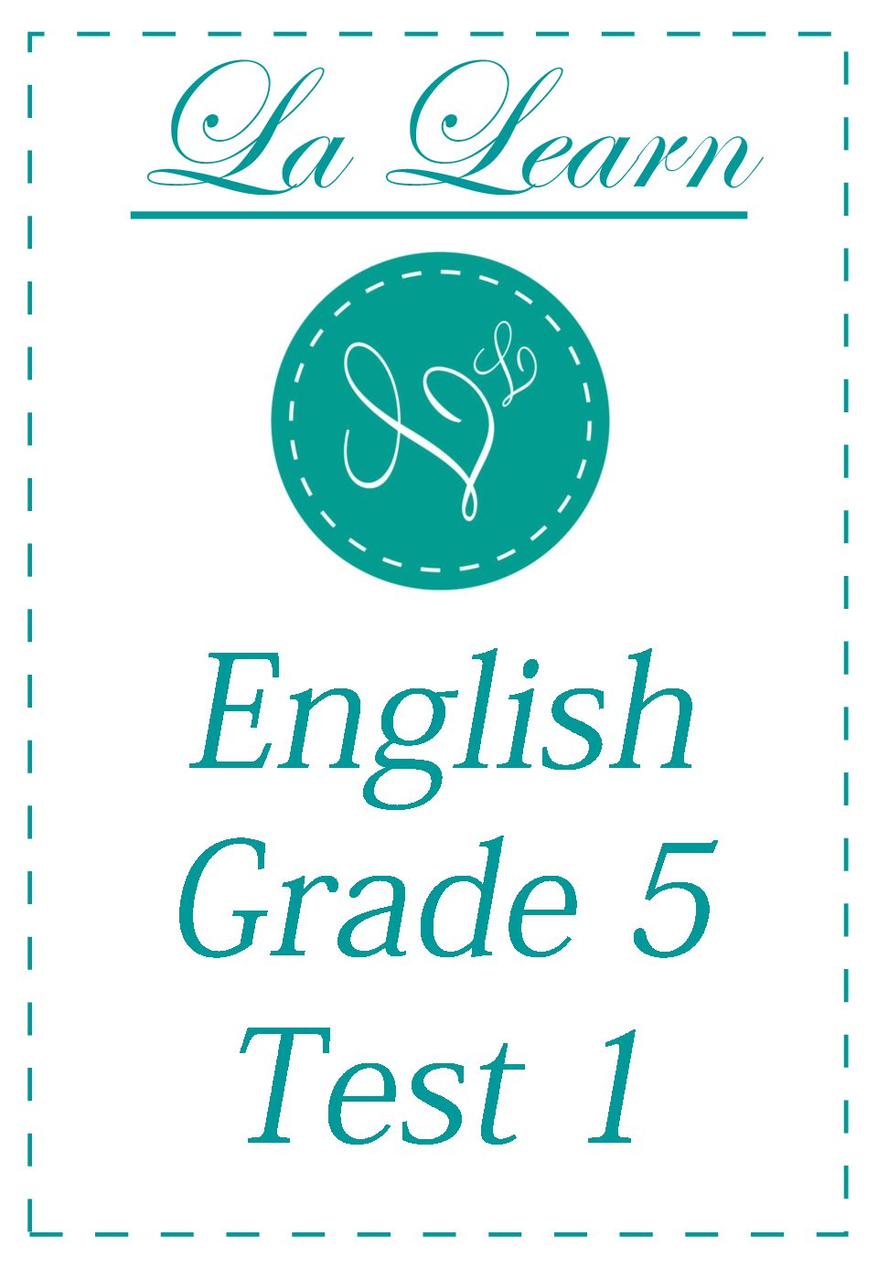 Grade 5 Eng Test 1