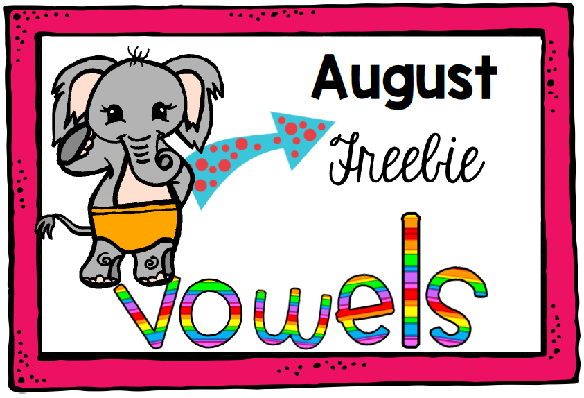 Elephant Vowel Poster • Teacha!