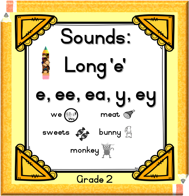Grade 2 Long e E Ee Ea Y And Ey Spelling And Phonics Teacha 