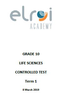 10115Control Test 1 Teacha 10115 Control Test 1 Teacha