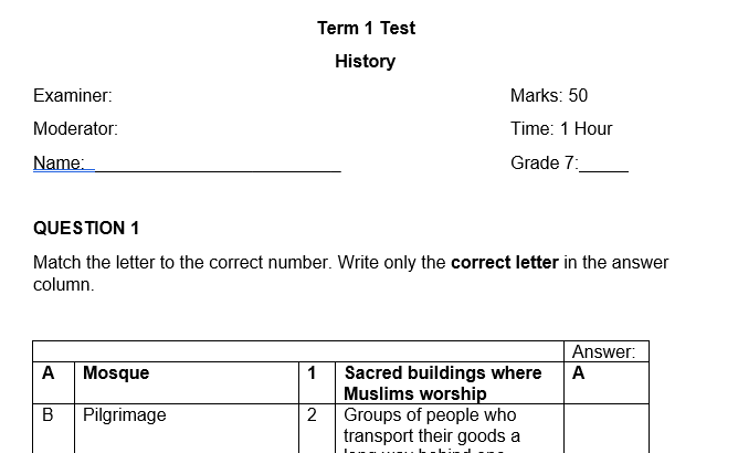 22448 hist term 1 test snap 1 Teacha