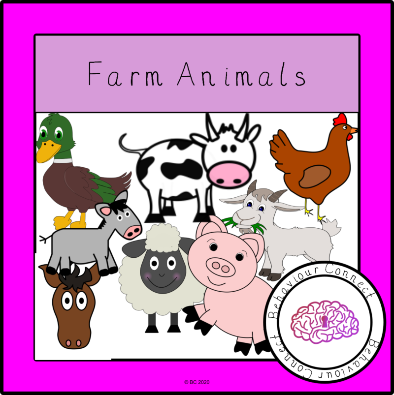 Farm Animals CLIPART by BC (34 images) • Teacha!