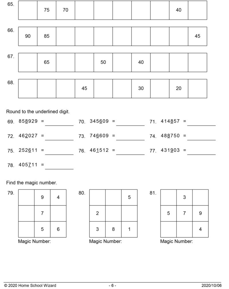 maths assignment grade 4 term 1