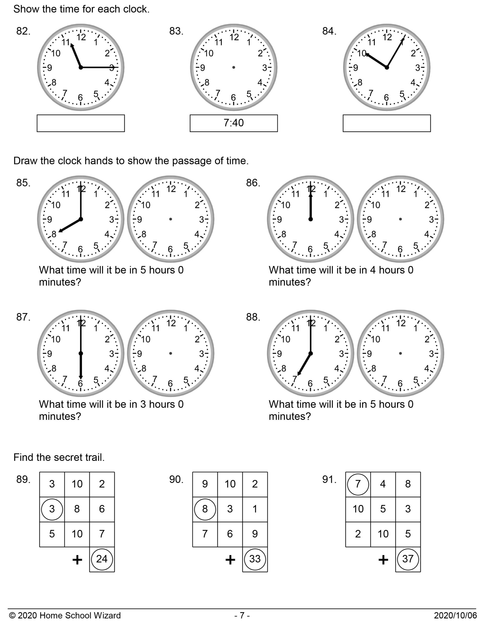 Grade 4 Term 4 Mathematics Worksheet • Teacha