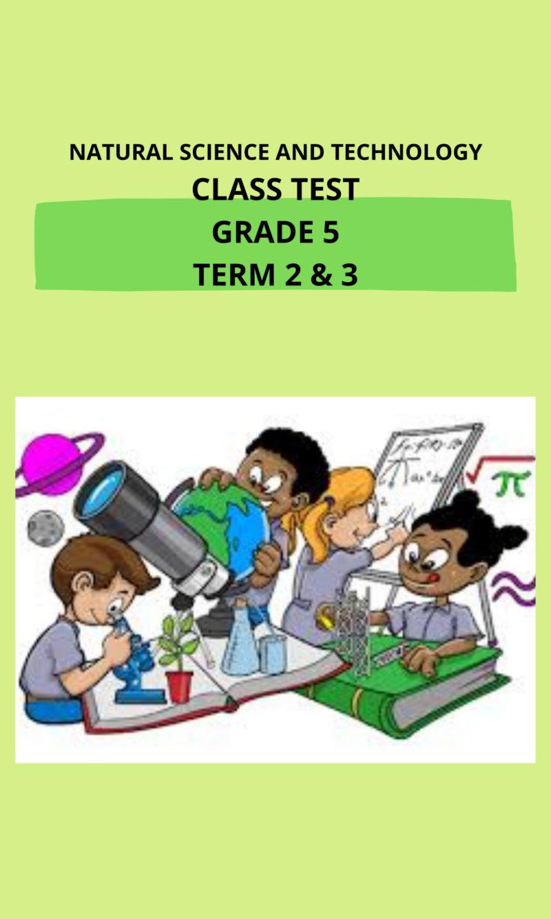 Natural Science and Technology Grade 5 Class test term 2 & 3 • Teacha! Natural Science and Technology Grade 5 Class test term 2 & 3 • Teacha!