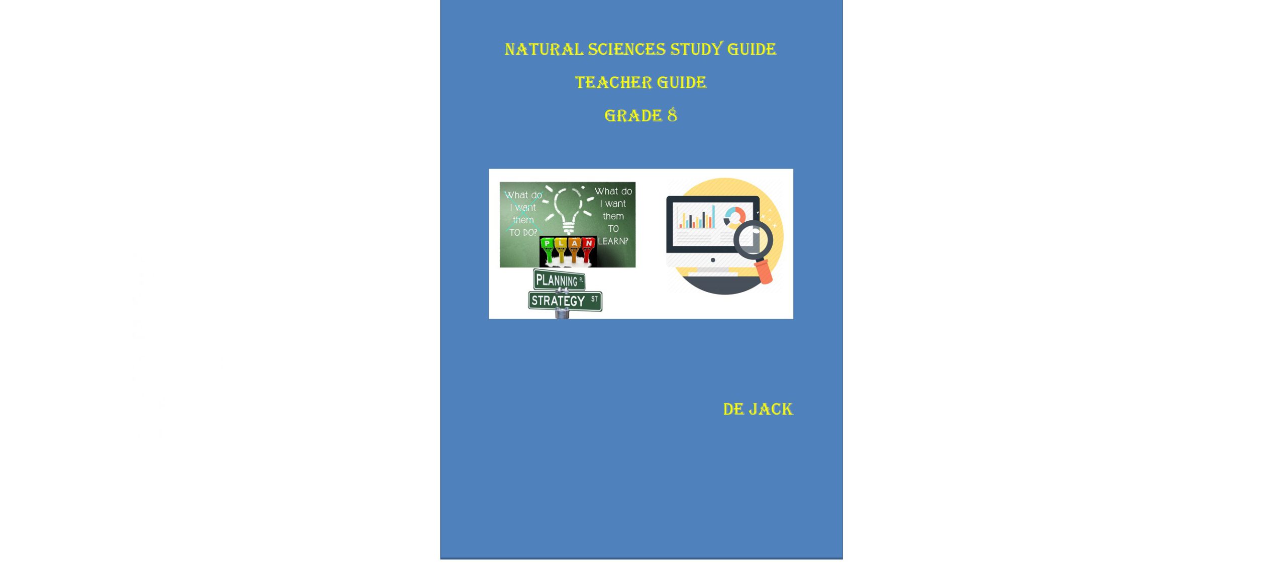 34527 Grade 8 Study Guide Teacher Guide Teacha