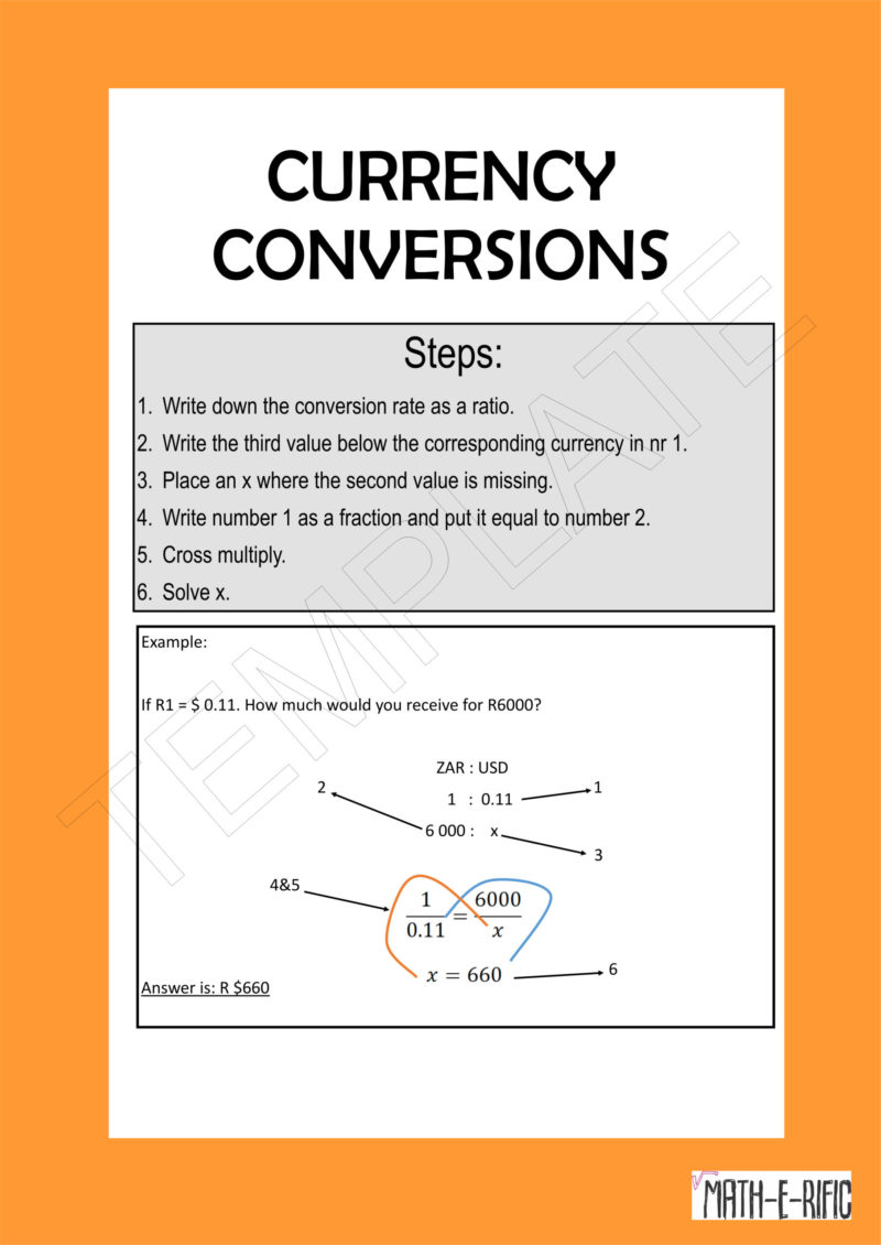 22798 Currency conversions • Teacha
