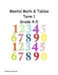 Grade 4 5 Daily Maths Tables Term 1 Feature Image 1 Teacha