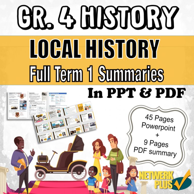 3134-GR 4 HISTORY TERM 1 LOCAL HISTORY SUMMARY AD