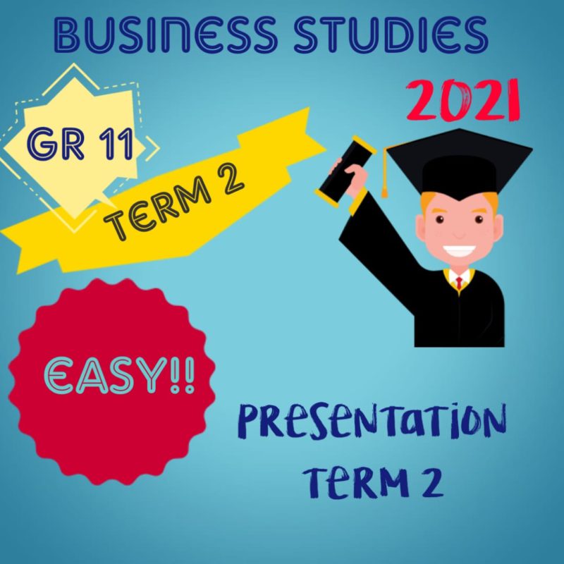 grade 11 business studies presentation of business information