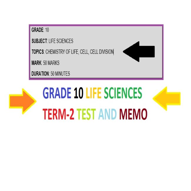 grade 10 assignment term 2 life sciences