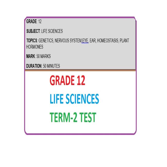 life sciences assignment grade 12 term 3 2023