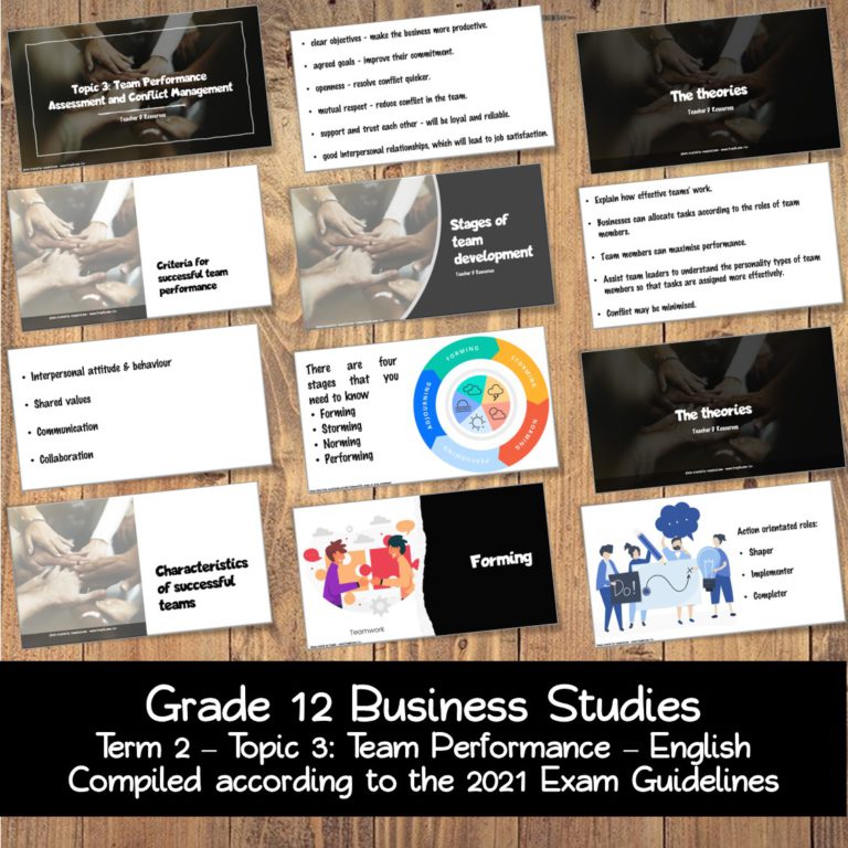 business studies grade 12 presentation term 2