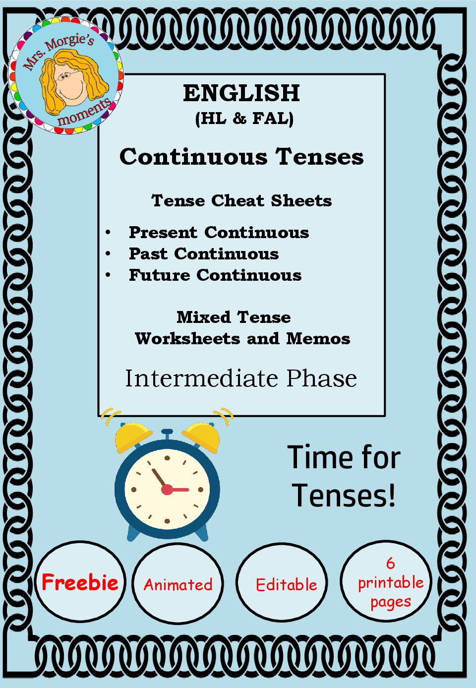 Continuous t enses cover • Teacha! Teacha!