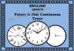 Past and future continuous tense gallery 1 • Teacha