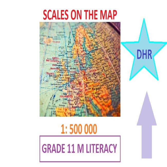 33605-GR 11 SCALES ON THE MAP