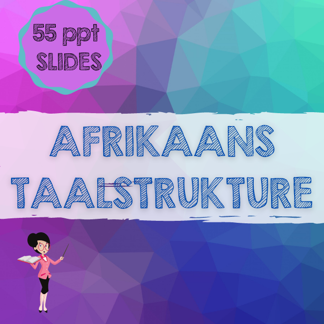 40152 AFRIKAANS TAALSTRUKTURE Teacha
