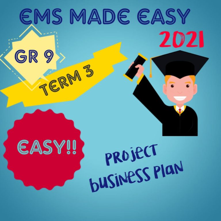 business plan grade 9 term 3 project pdf