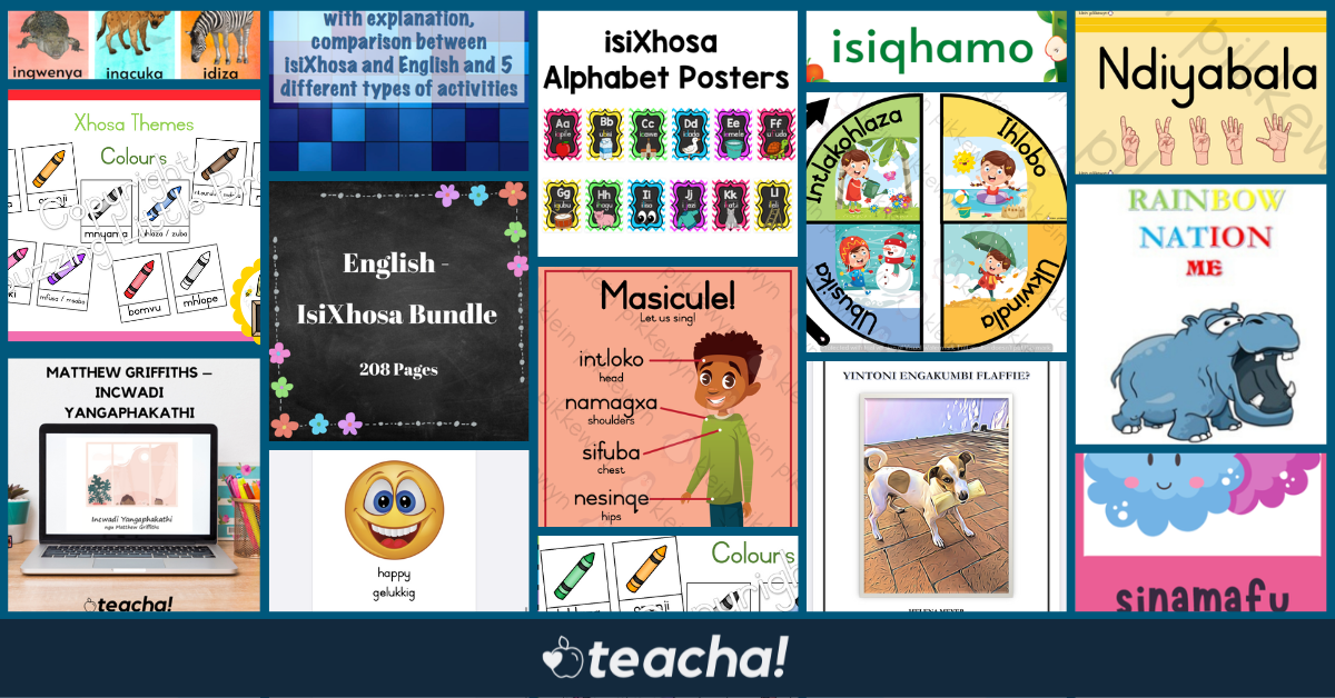 isiXhosa teaching resources  Teacha! 