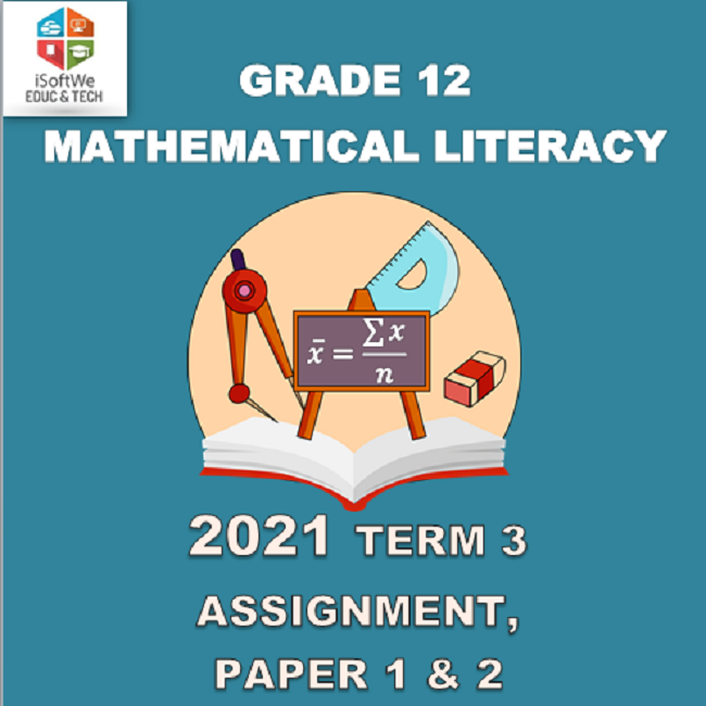mathematical literacy term 3 assignment august 2023