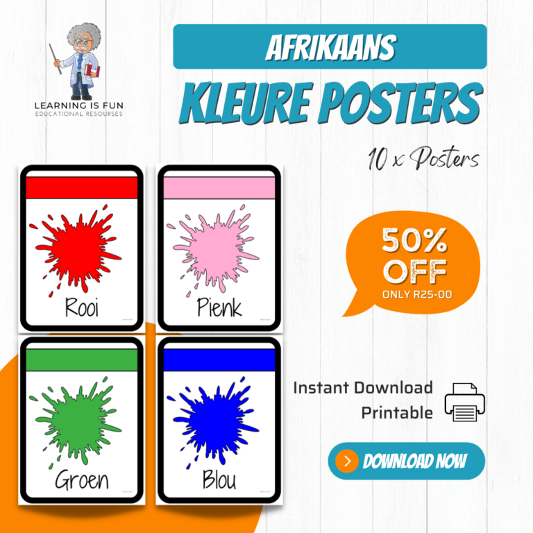52673-Afrikaans Kleure Posters Cover