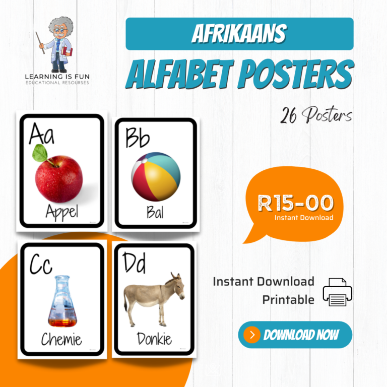 52673-Afrikaans _ Alfabet Posters Cover