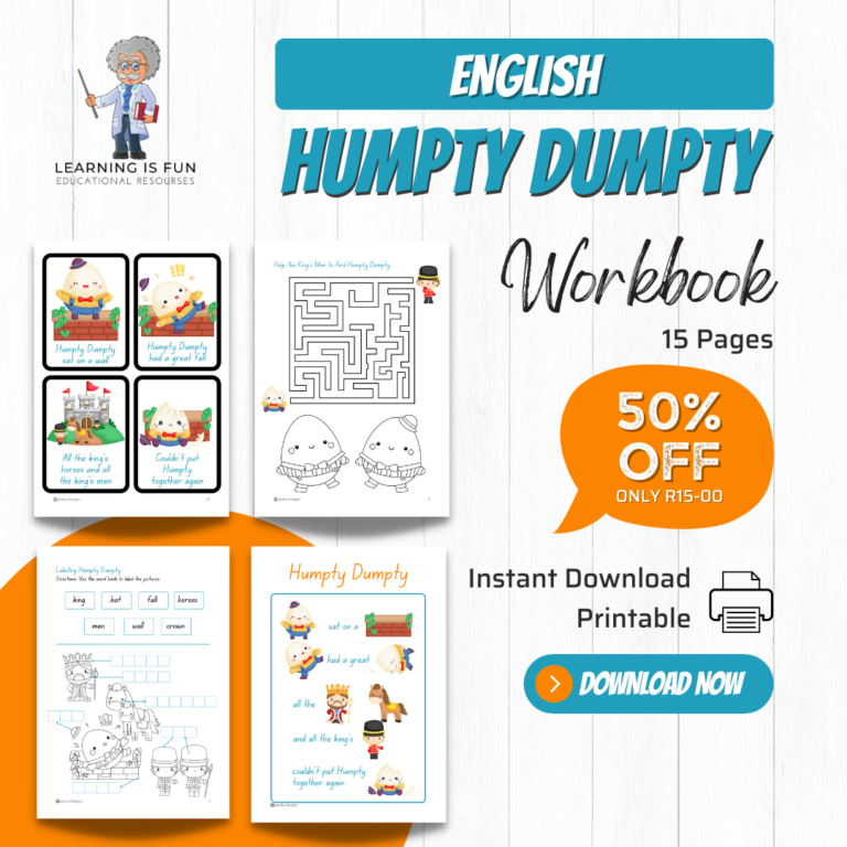 52673-English _ Humpty Dumpty Workbook
