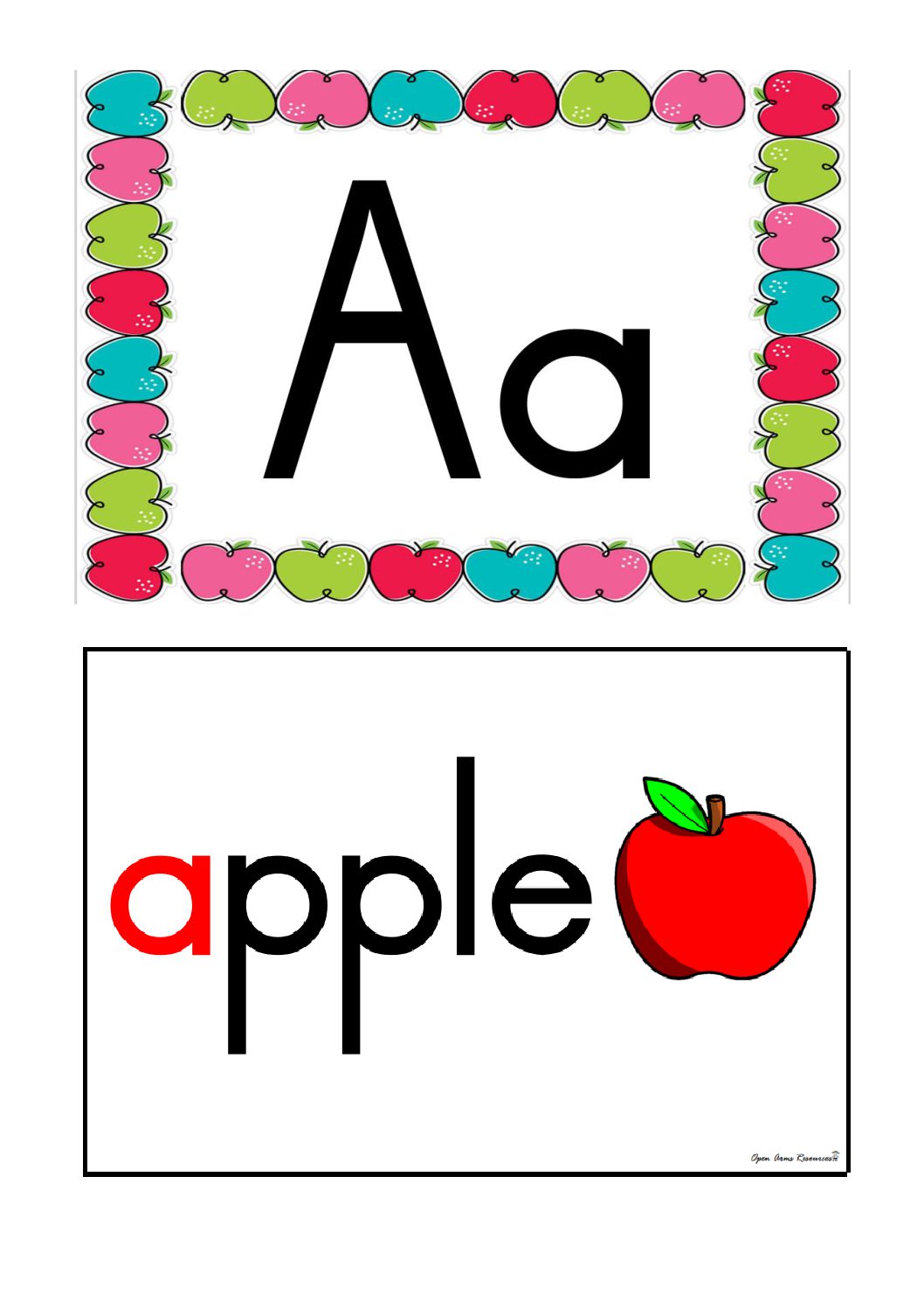 Alphabet (A-Z) Pictures and Words • Teacha!