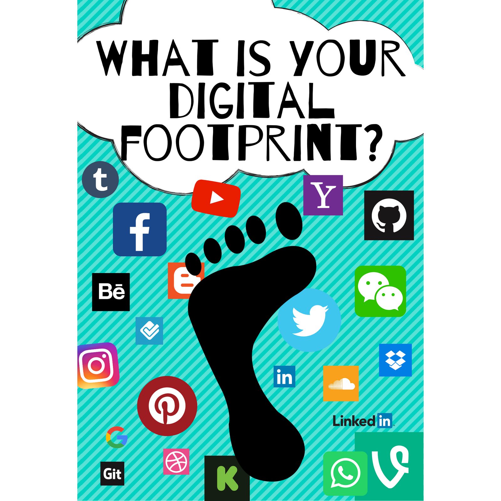 Digital Footprint Poster digital-footprint-poster