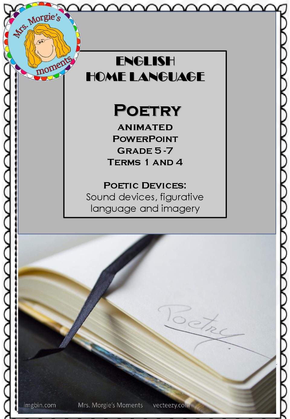 poetry PPT cover