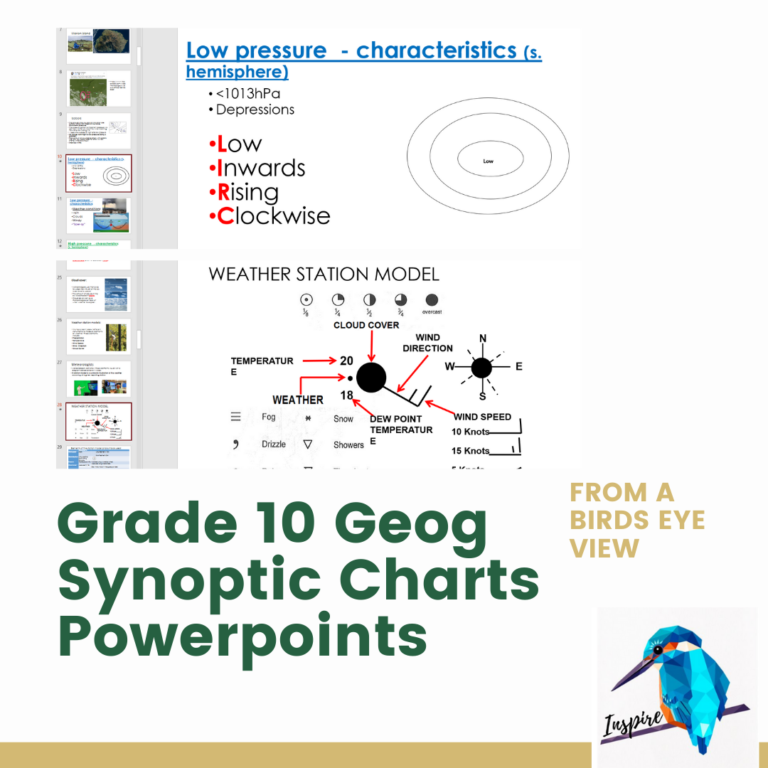 19052 Gr 10 Synoptic charts 1 Teacha