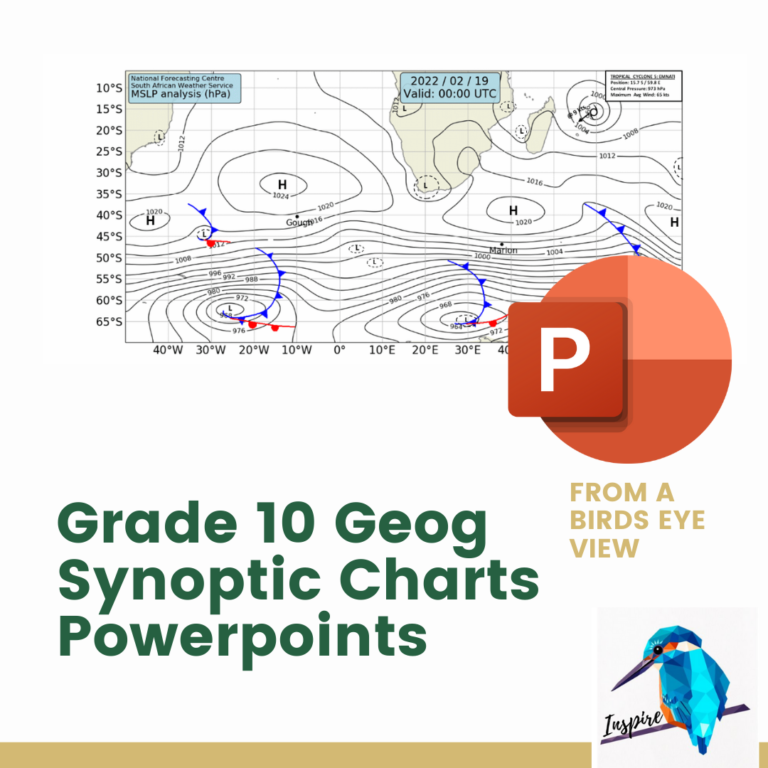 19052 Gr 10 Synoptic charts Teacha