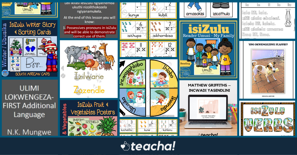 isiZulu teaching resources • Teacha! isiZulu teaching resources Teacha!