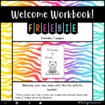 53757 Welcome Workbook Freebie • Teacha