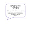 READING FOR MEANING 3 • Teacha