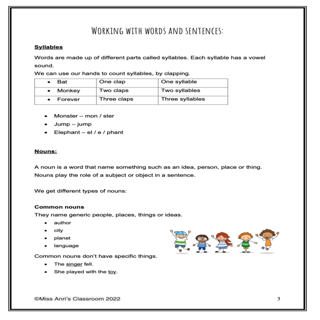 Grade 4 English First Additional Language Term 3 Booklet Teacha 