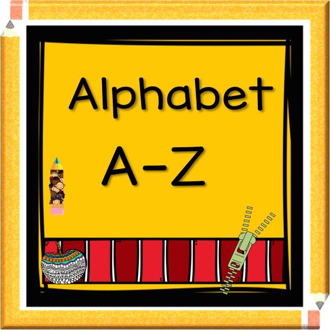 11727 ALPHABET ALL A Z NEW 1 • Teacha