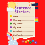 3924 Sentence Starterspdf 650 × 650 px • Teacha