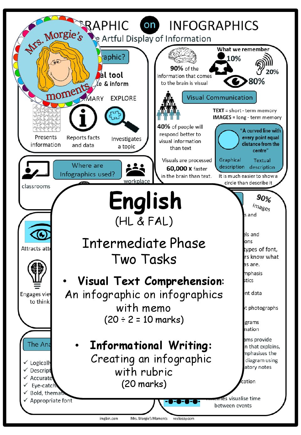 Infographic tasks cover Teacha