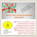 FI T3 for Drive it Yourself Learners • Teacha