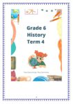 history term 4 grade 6 cover • Teacha