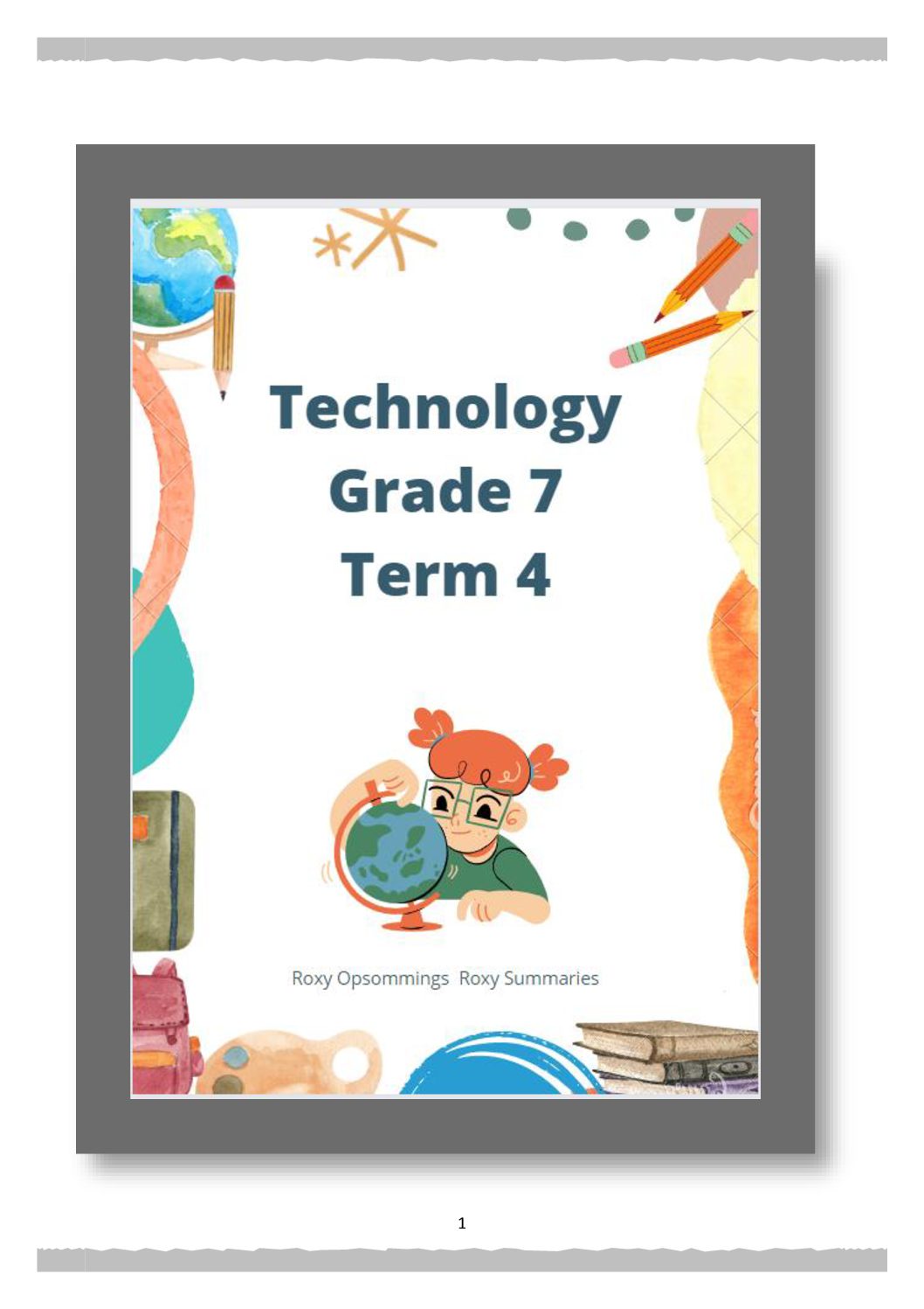 technology assignment grade 7