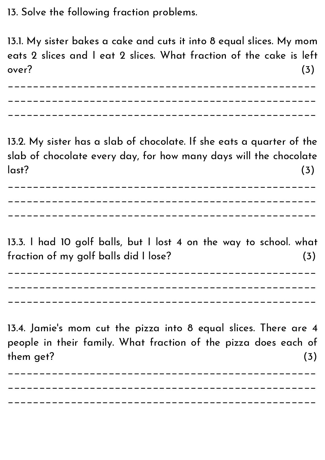 grade 5 math 8 • Teacha