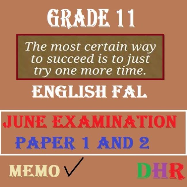 grade 12 english fal literature assignment memorandum