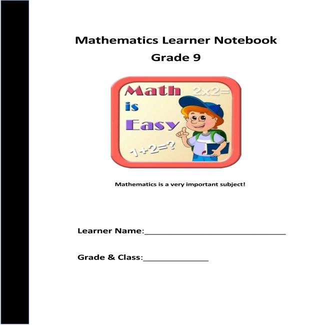 57244 Grade 9 Maths book covers Page 2 Teacha